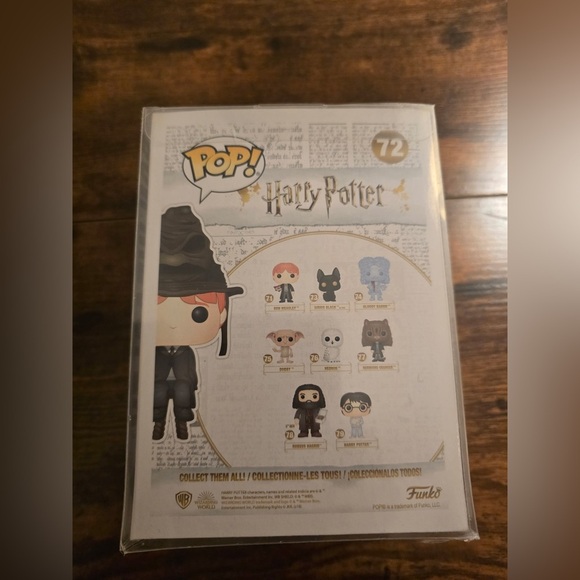Funko Pop! Vinyl Harry Potter - Ron Weasley (Sorting Hat) - Exclusive NEW - Picture 2 of 4